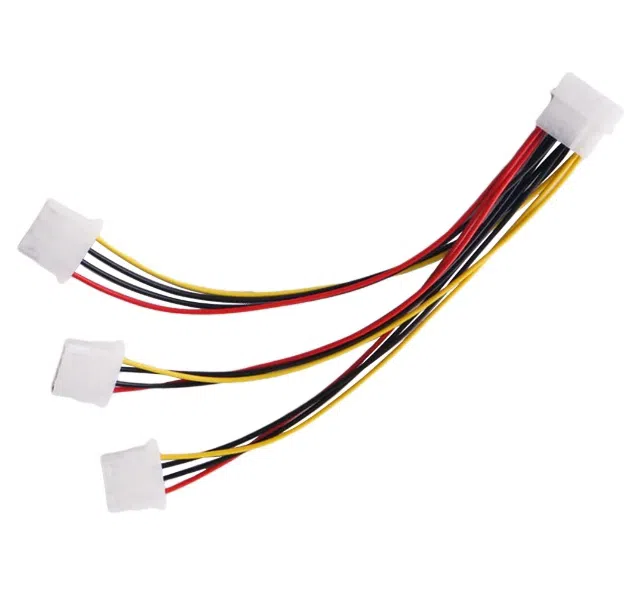 4 Pin Molex To 3 IDE Port Cable — şəkil 3