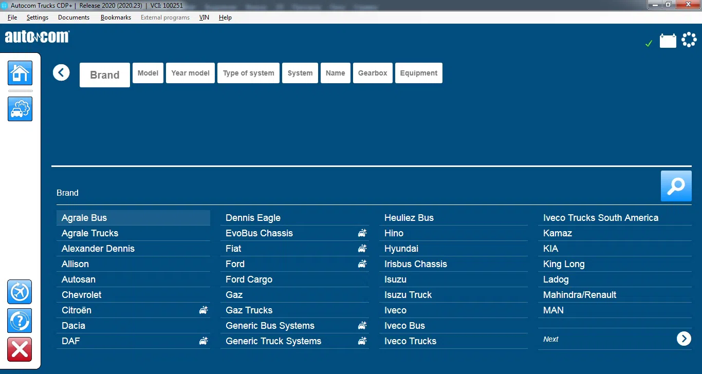 "AutoCom Delphi Car & Truck" avtomobil diaqnostika proqramı