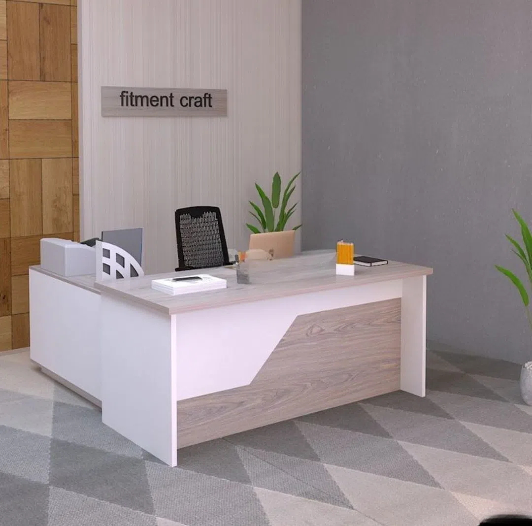 White Corner desk - Tenderyard