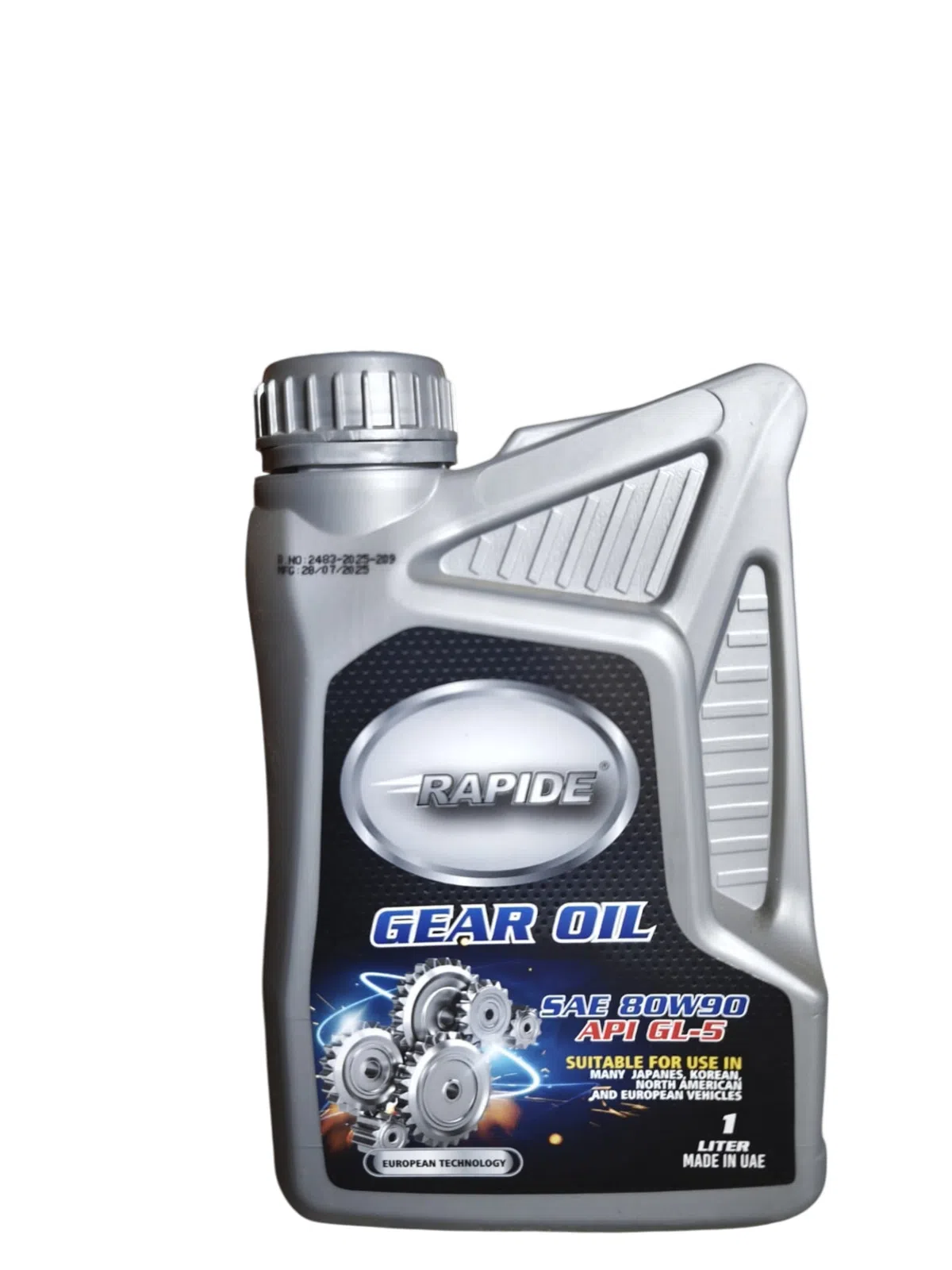 Rapide Gear 80W-90 API GL-5 Ötürmə Yağı, 1L — şəkil 2