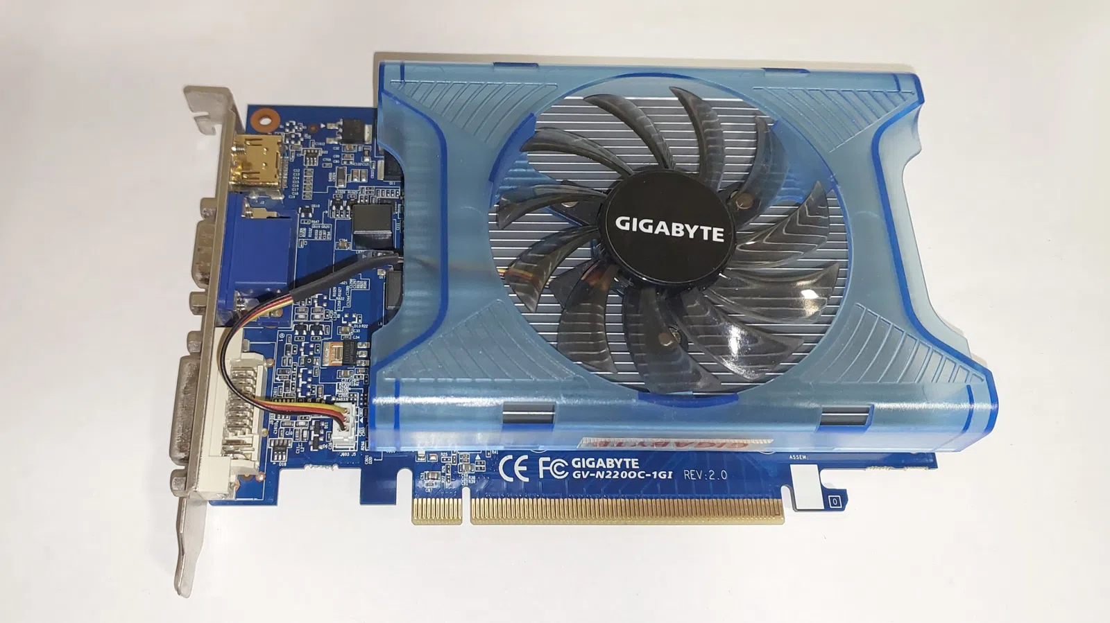 GIGABYTE NVIDIA GeForce GT 220 graphics card - Tenderyard