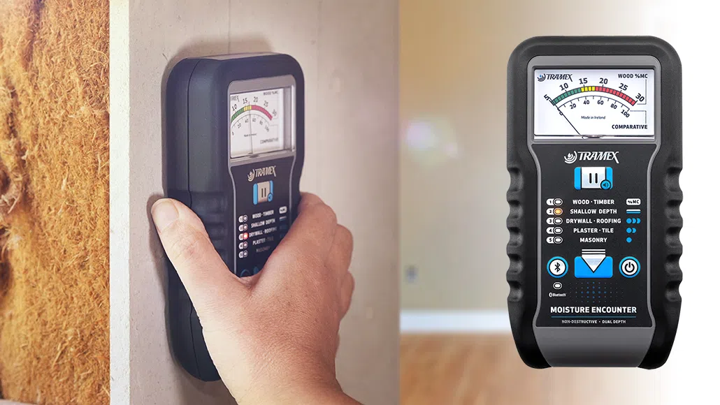 Detection of moisture and water leaks in walls with equipment - Tenderyard