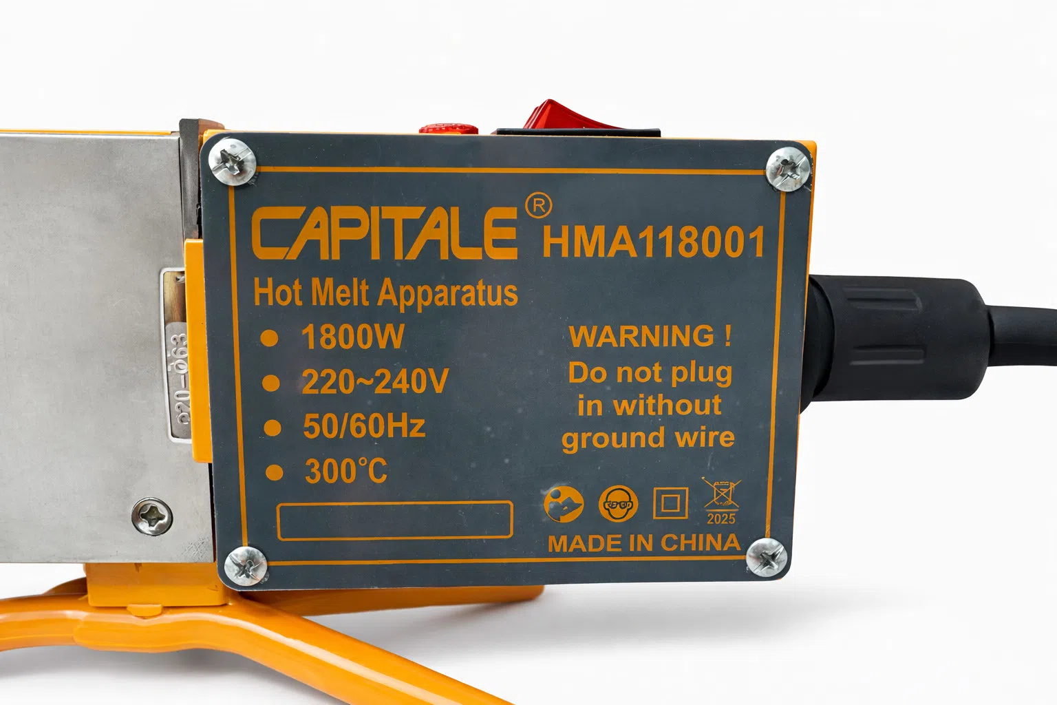 Capitale HMA118001 1800W PPR Boru Qaynaq Aparatı — şəkil 3