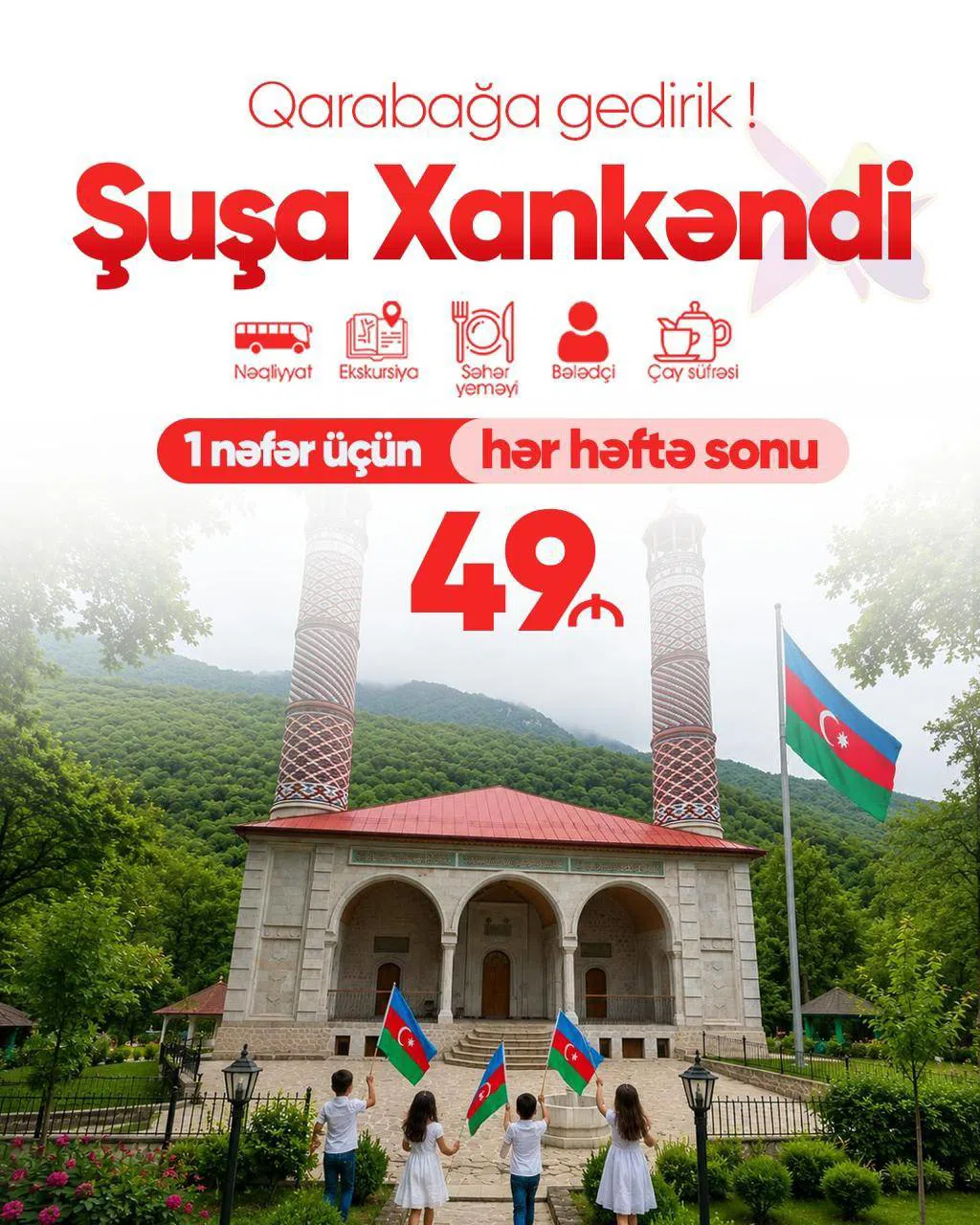 Şuşa, Xankəndi, Ağdam və Xocalı turu — şəkil 1