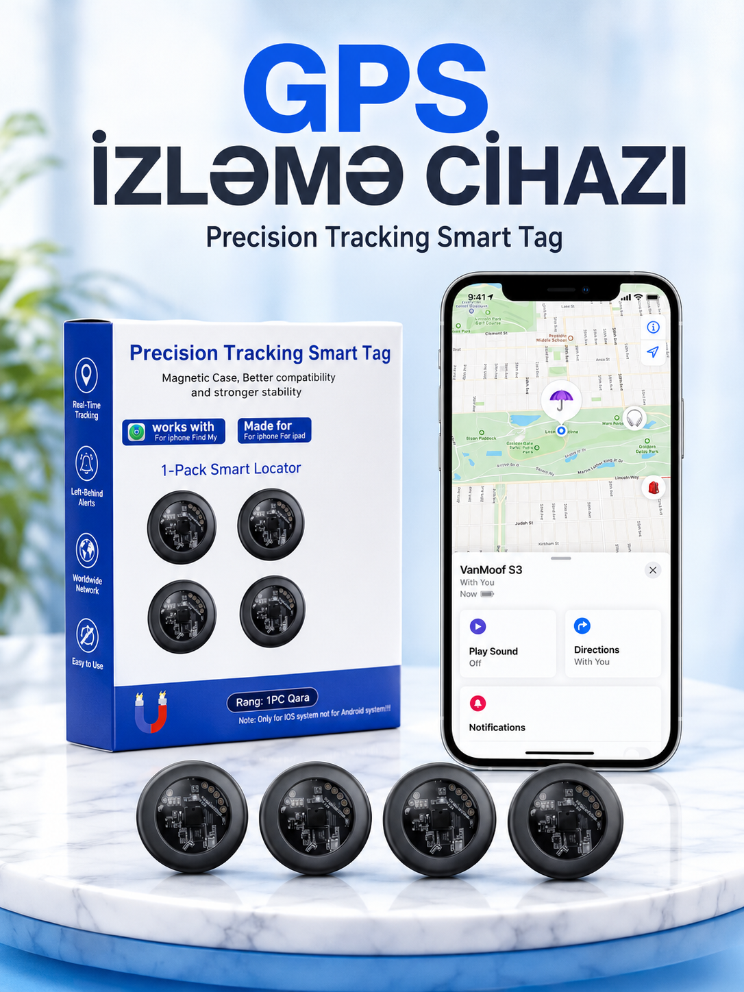 Avtomobil izləyici 1000 mAh