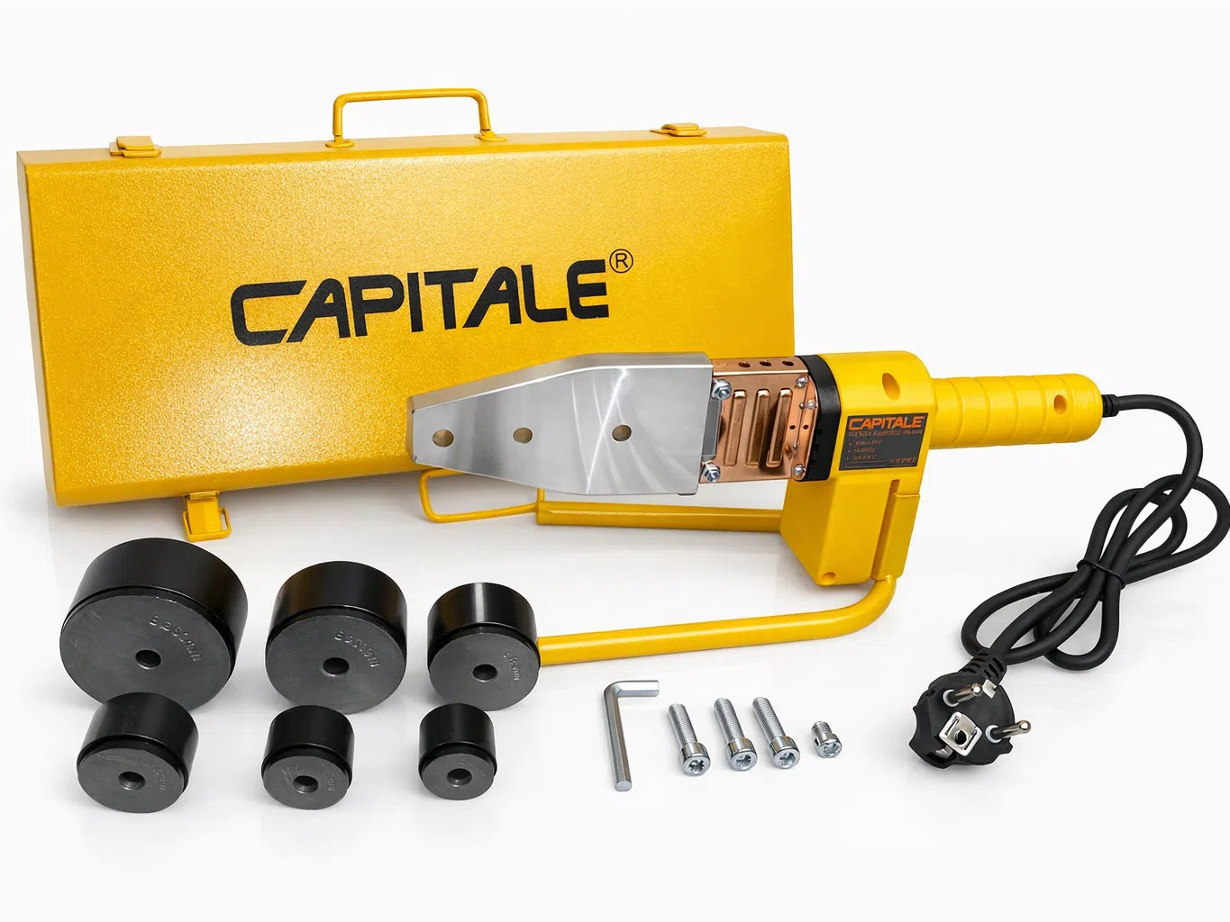 Capitale 1500W Plastik Boru Qaynaq Aparatı 20-63 mm — şəkil 3