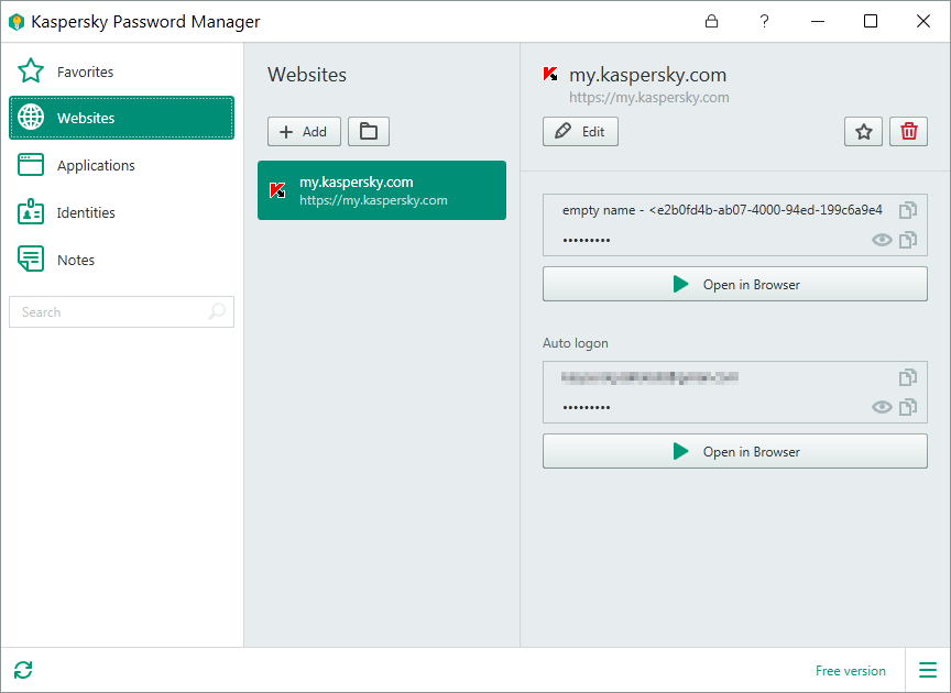 Kaspersky Password Manager - Tenderyard