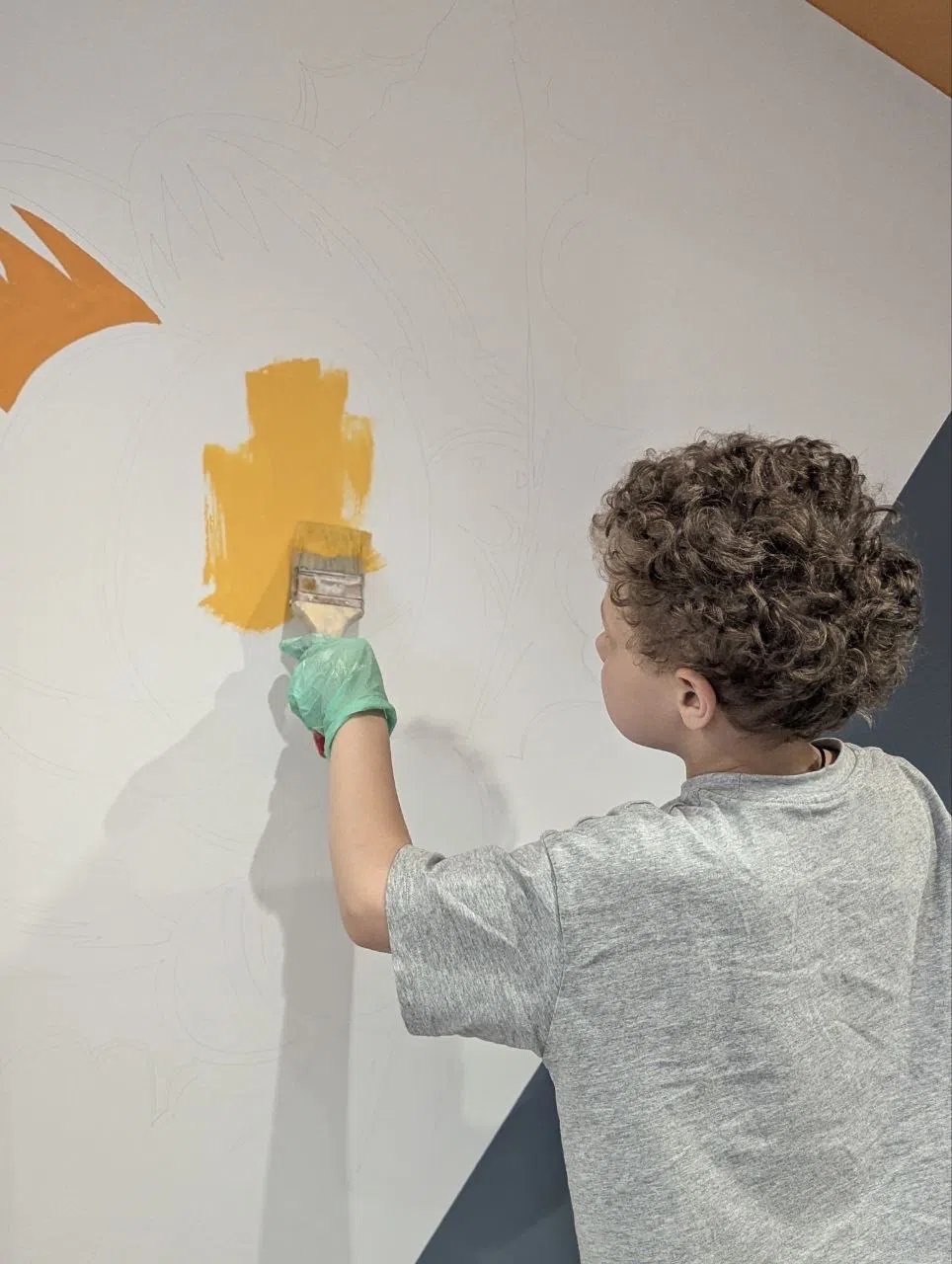 Divar rəsimlərinin çəkilməsi🎨