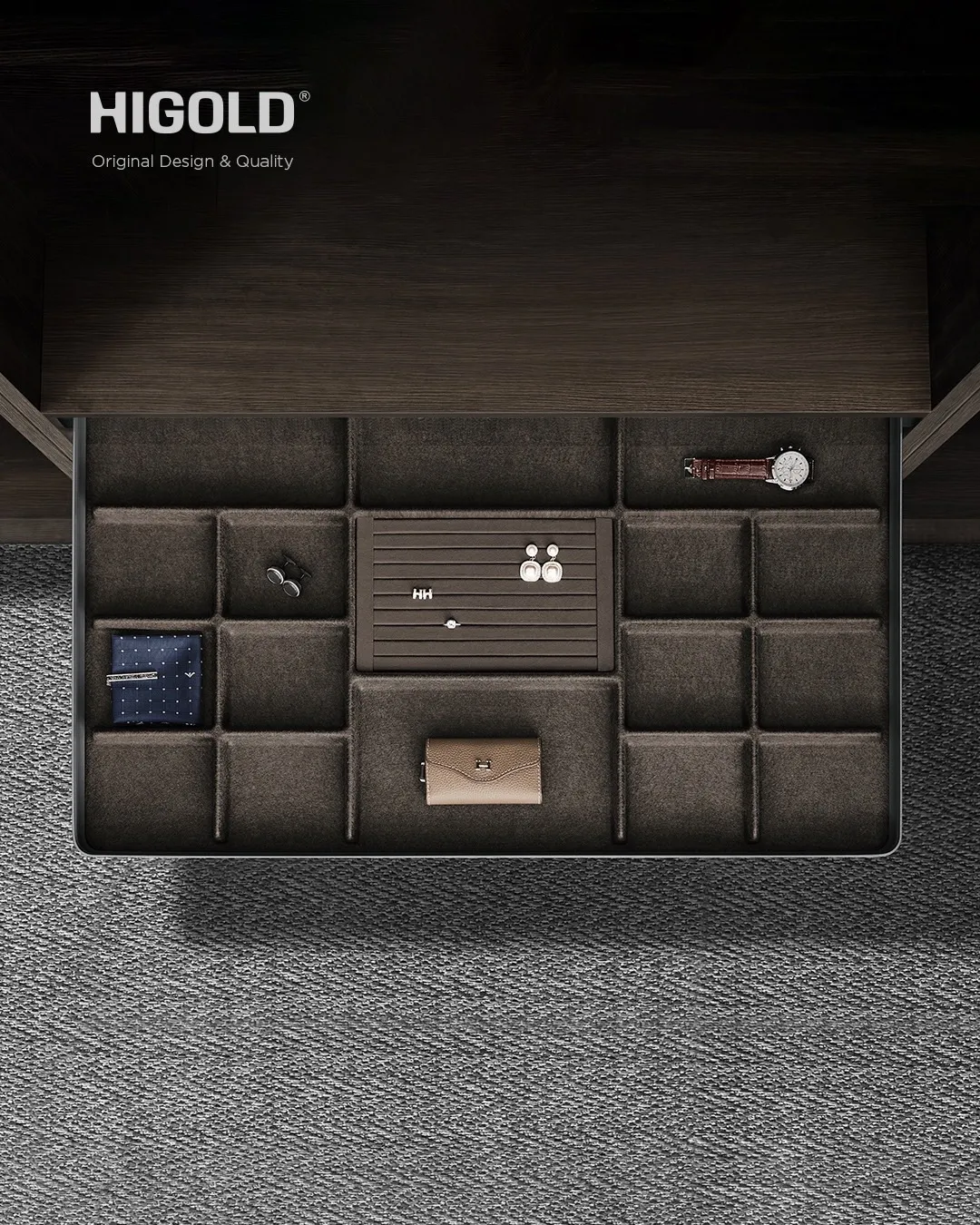 HİGOLD M Series 600mm Accessories Storage Box — şəkil 2