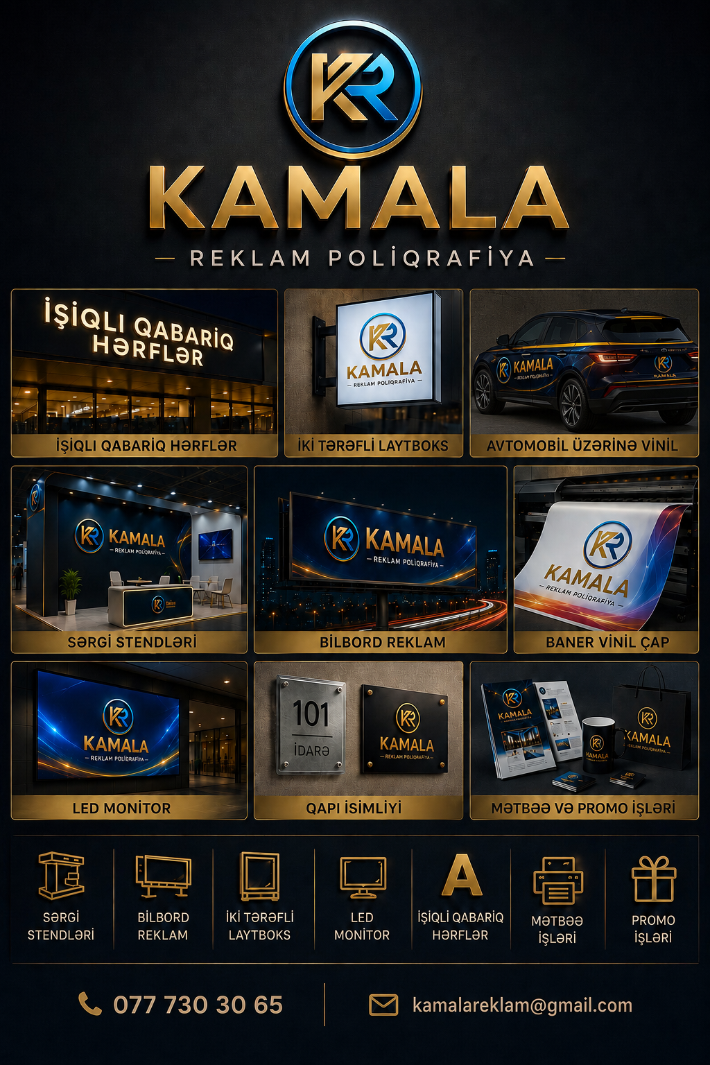 Kamala Reklam və Poliqrafiya Xidmətləri - Tenderyard