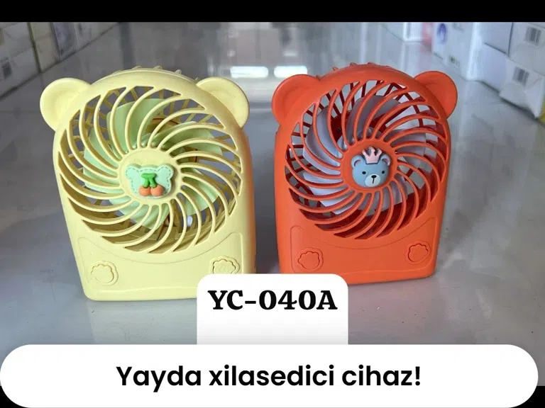 Fan Light orange color, Mechanical - Tenderyard