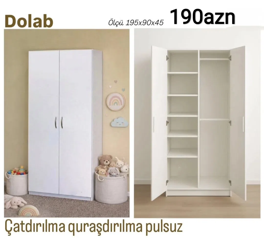 2 qapılı dolab — şəkil 1