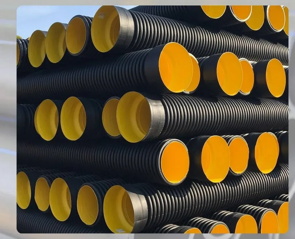 1000 mm Corrugated Plastic Sewer and Drainage Pipe - Tenderyard