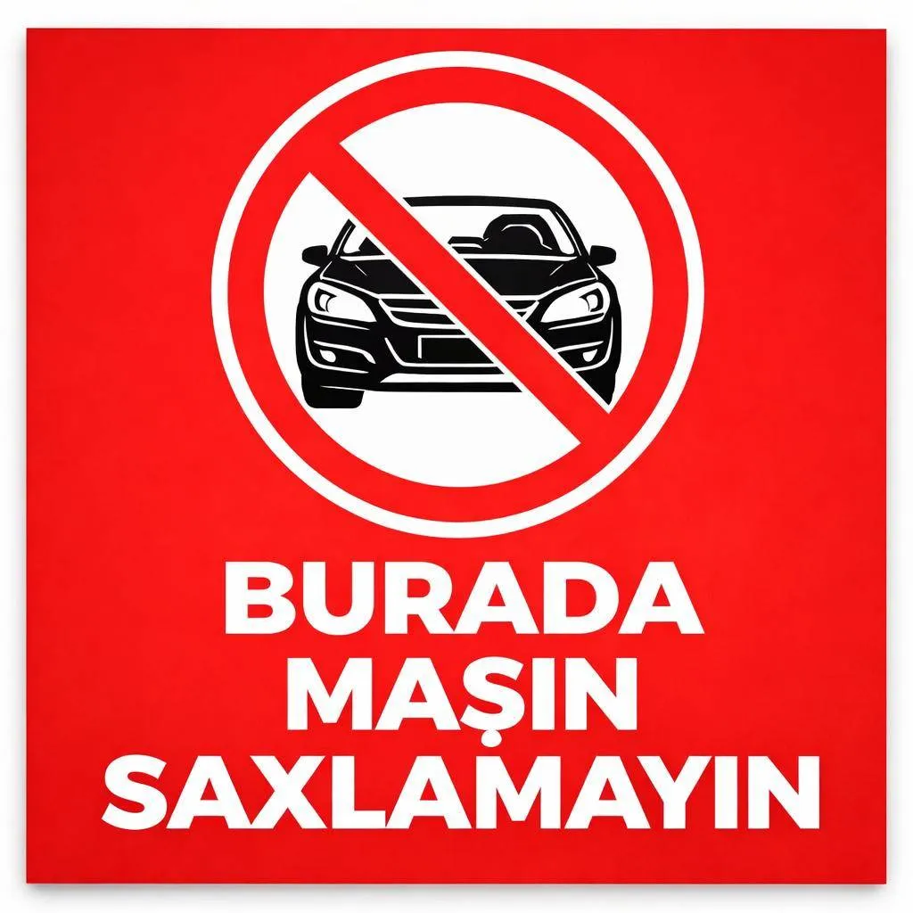 No Parking Sign / Production - Tenderyard
