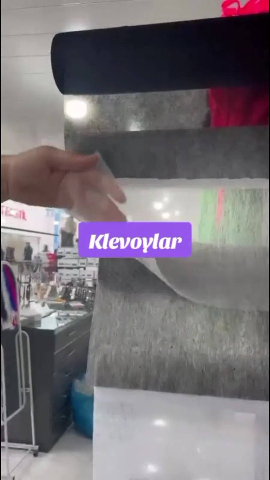 Yapışqan astarlıq parça (kleyavoy) — şəkil 16