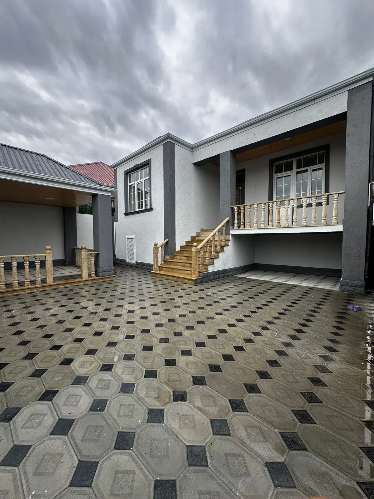 4 otaqlı həyət evi 100 m² satılır — şəkil 1