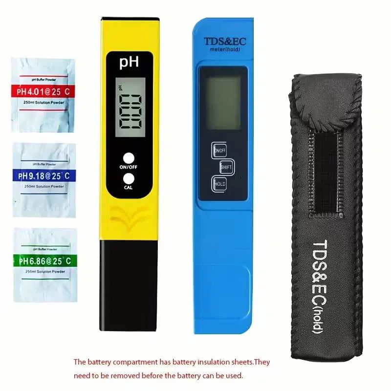 İki Rəqəmsal Su Test cihazı