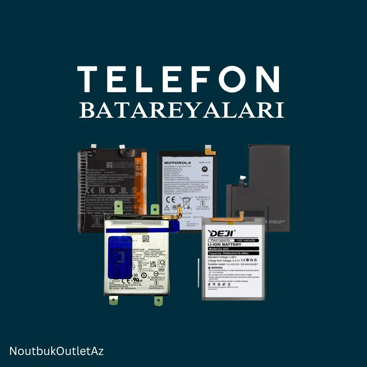 Telefon Batareyaları — şəkil 1