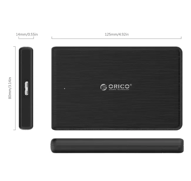 ORICO 2.5 Inch USB 3.0 HDD Case — şəkil 3