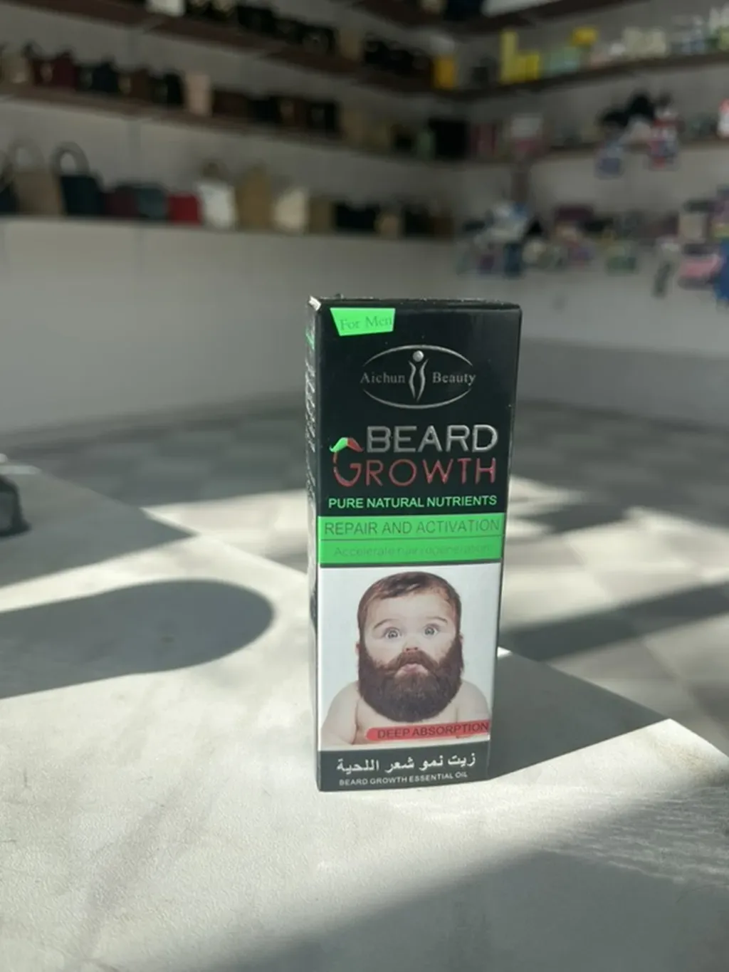 Aichun Beauty Beard Growth – saqqal uzatmaq üçün efir yağı