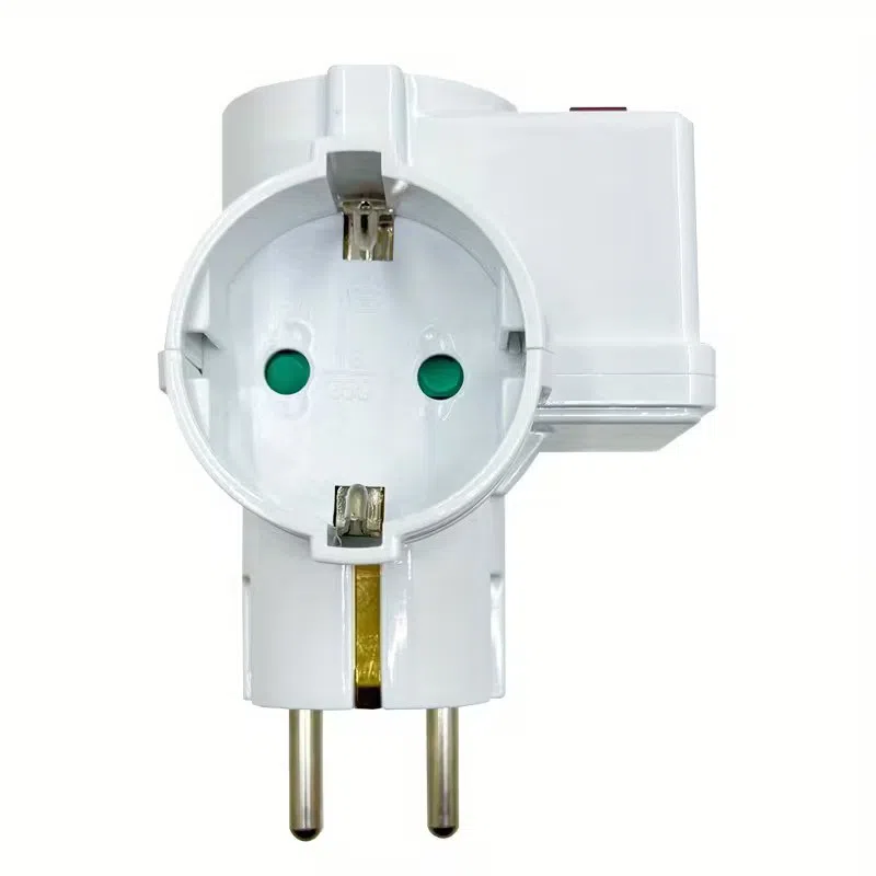 German Standard to Three-Prong Adapter Plug Socket, 16A 250V — şəkil 5