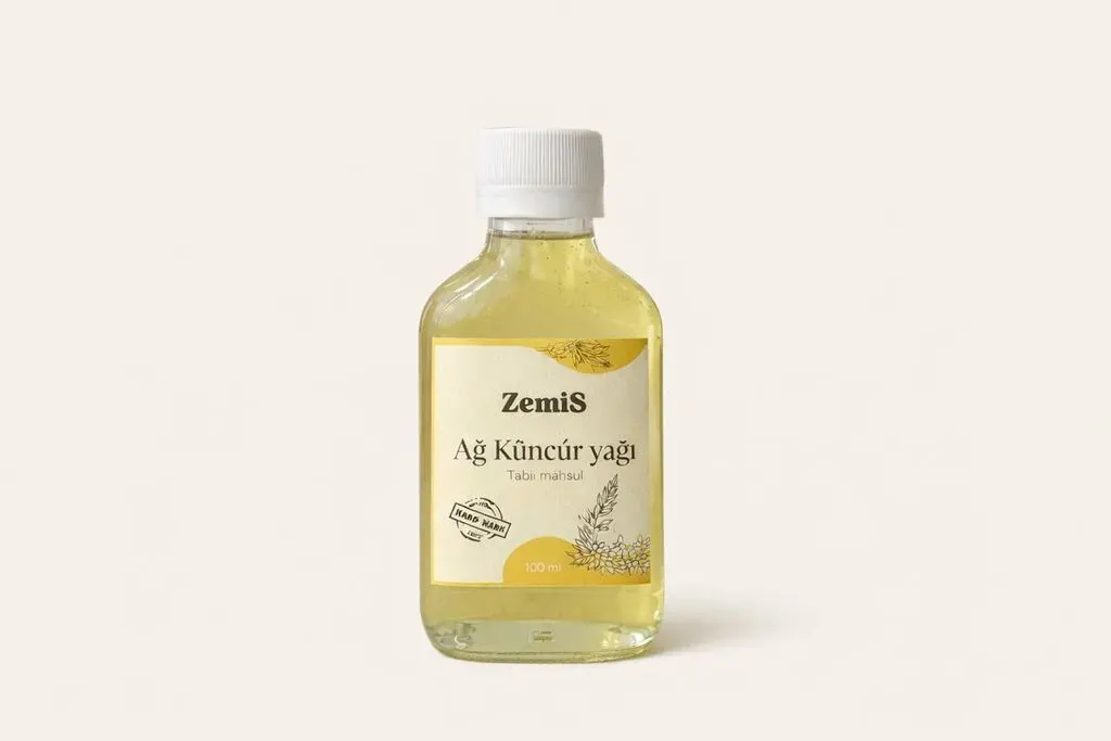 ZemiS Ağ Küncüt Yağı – 100 ml