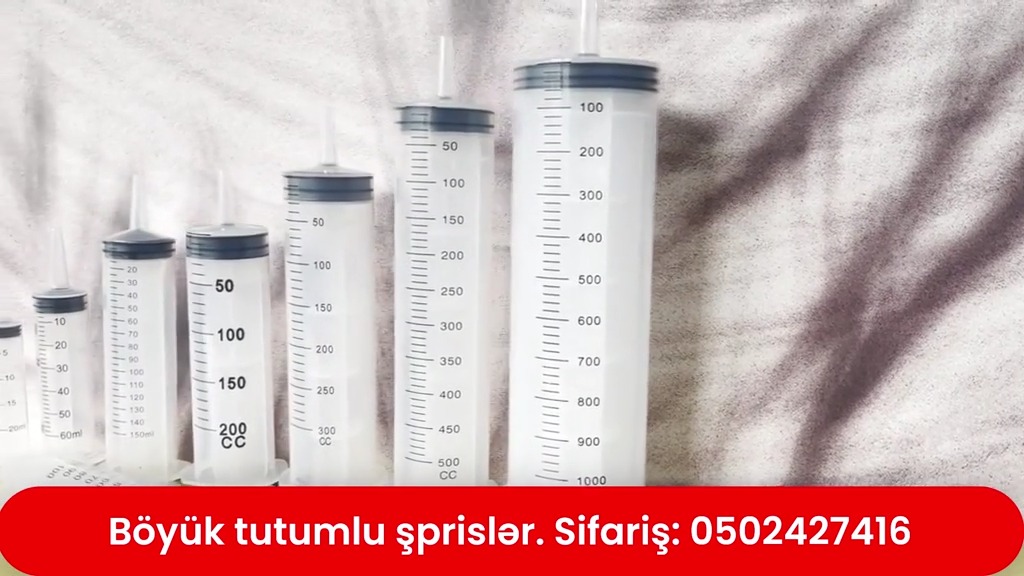 Large capacity syringes - Tenderyard