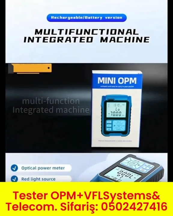 Universal CCTV Tester OPM+VFL Systems & Telecom - Tenderyard