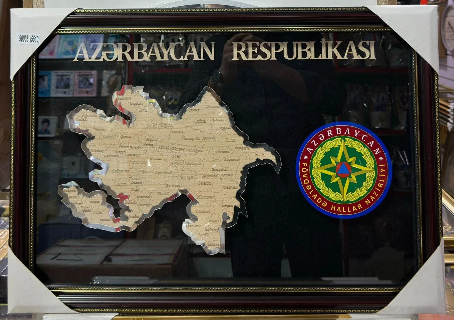 Azərbaycanın suvenir xəritələri — şəkil 4