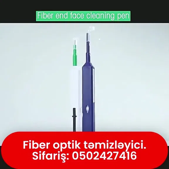 Fiber optik konnektor təmizləyiciləri - Tenderyard
