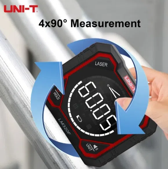 Rəqəmsal inklinometr UNI-T LM 320E