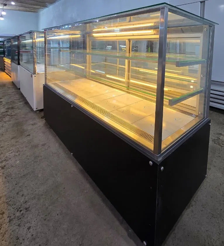 Şirniyyat və qida üçün soyuducu vitrin