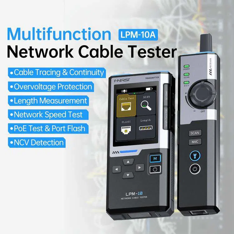 FNIRSI LPM-10A şəbəkə kabel testeri — şəkil 10