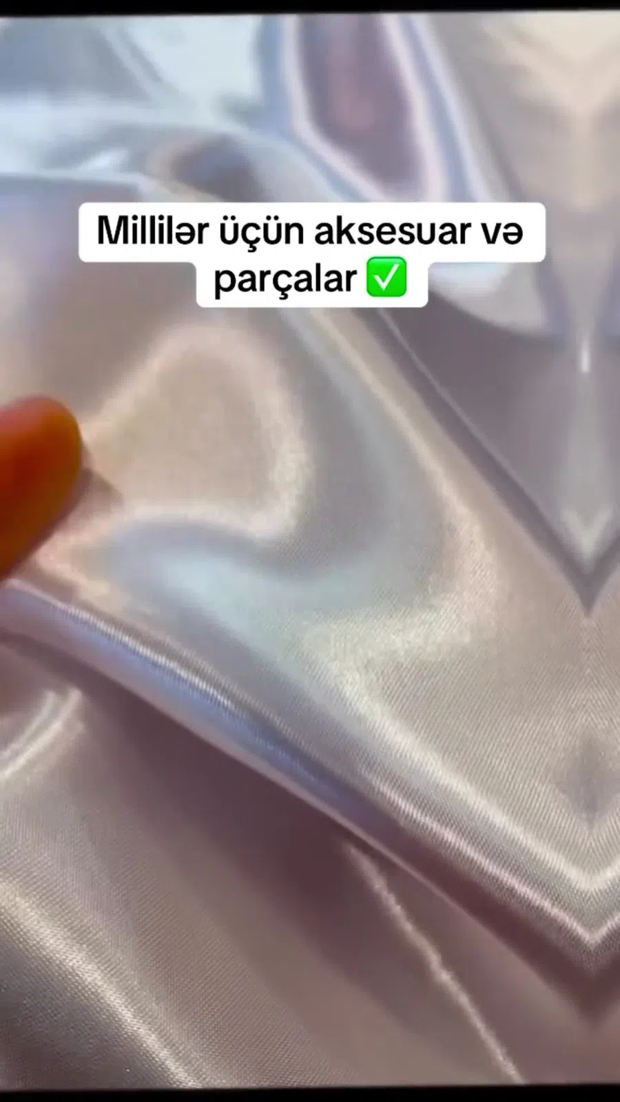 Milli geyim üçün parça və dekor materialları — şəkil 15