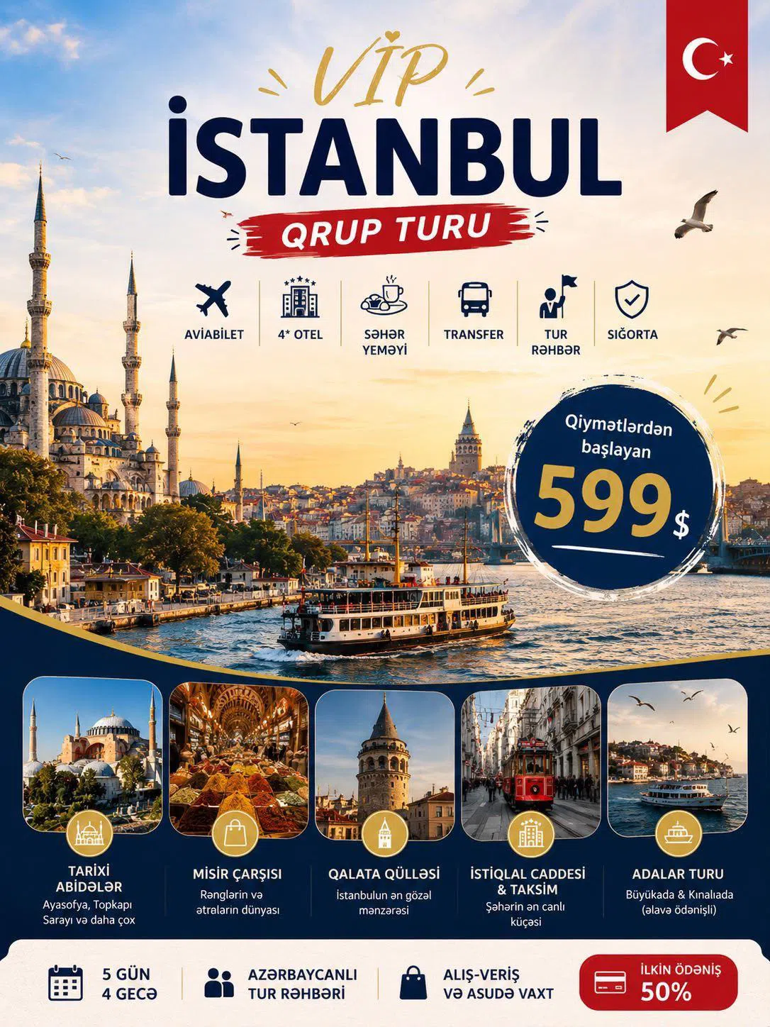 VIP İstanbul qrup turu - Tenderyard
