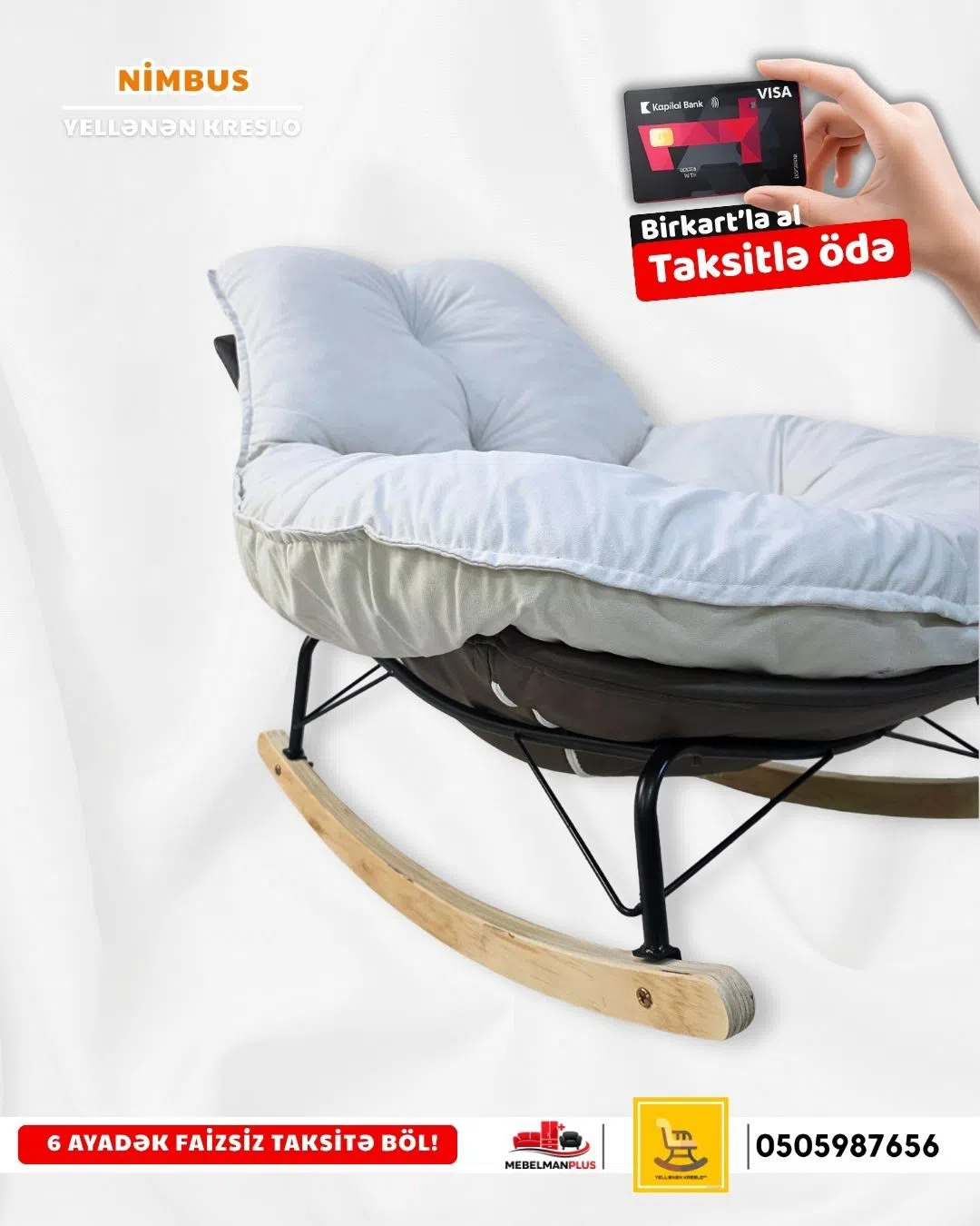 Şezlong Şəffaf rəng