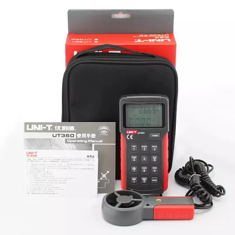 UNI-T UT362 qanadlı anemometr — şəkil 4