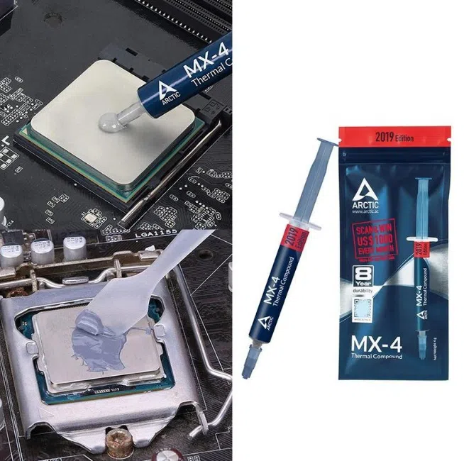 Термопаста для процессора ARCTIC MX-4 4gr 2019 Edition — şəkil 5