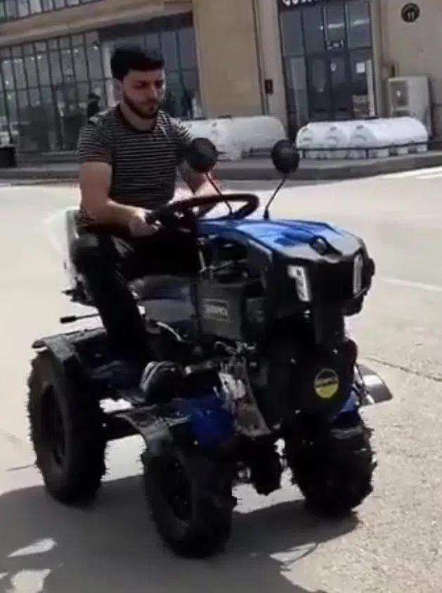 Mini traktor, kənd təsərrüfatı texnikası — şəkil 2