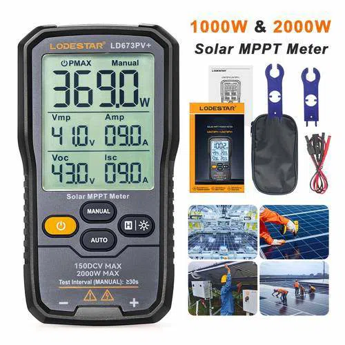 Solar MPPT Meter günəş paneli test cihazı — şəkil 15