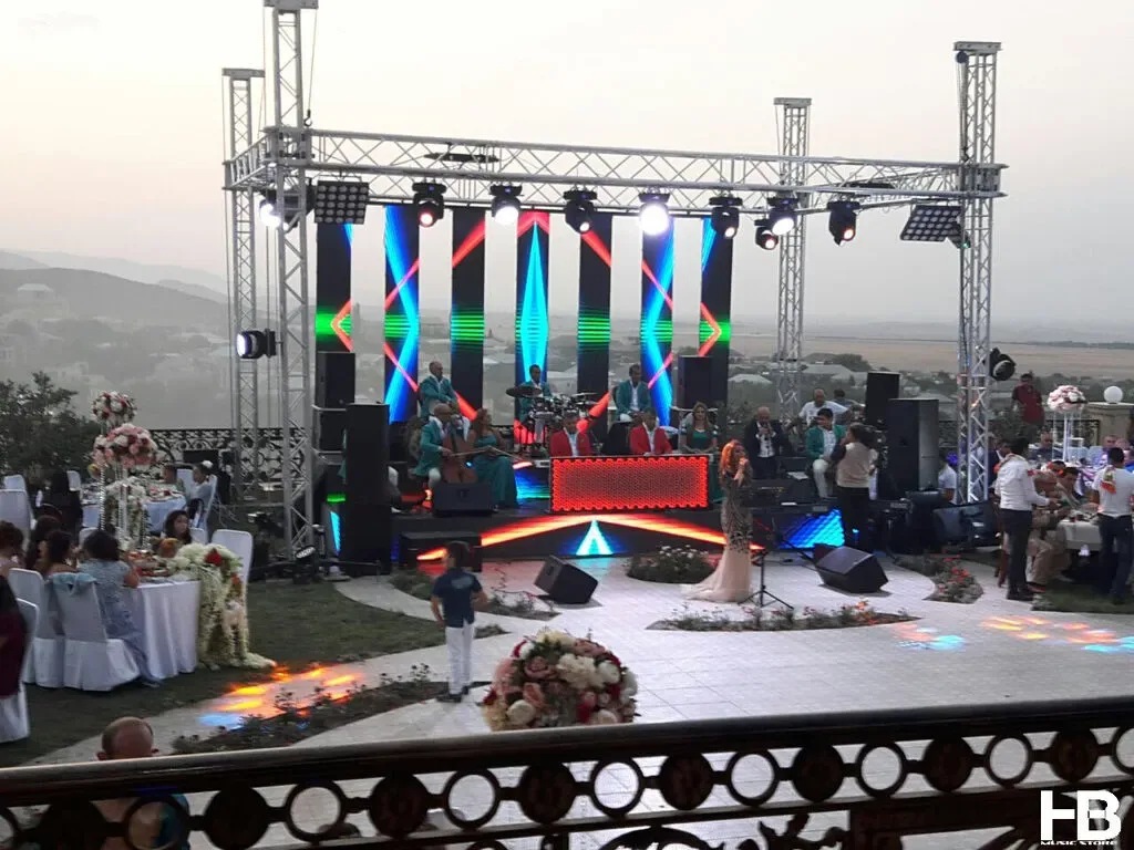 Səs və işıq sistemləri - Restoran, Şadlıq sarayı, Klub üçün — şəkil 1