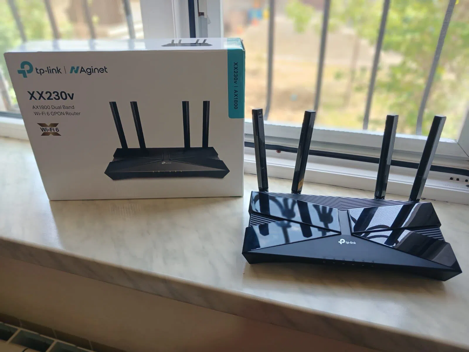 TP-Link XX230v Wi-Fi 6 GPON VoIP Router AX1800