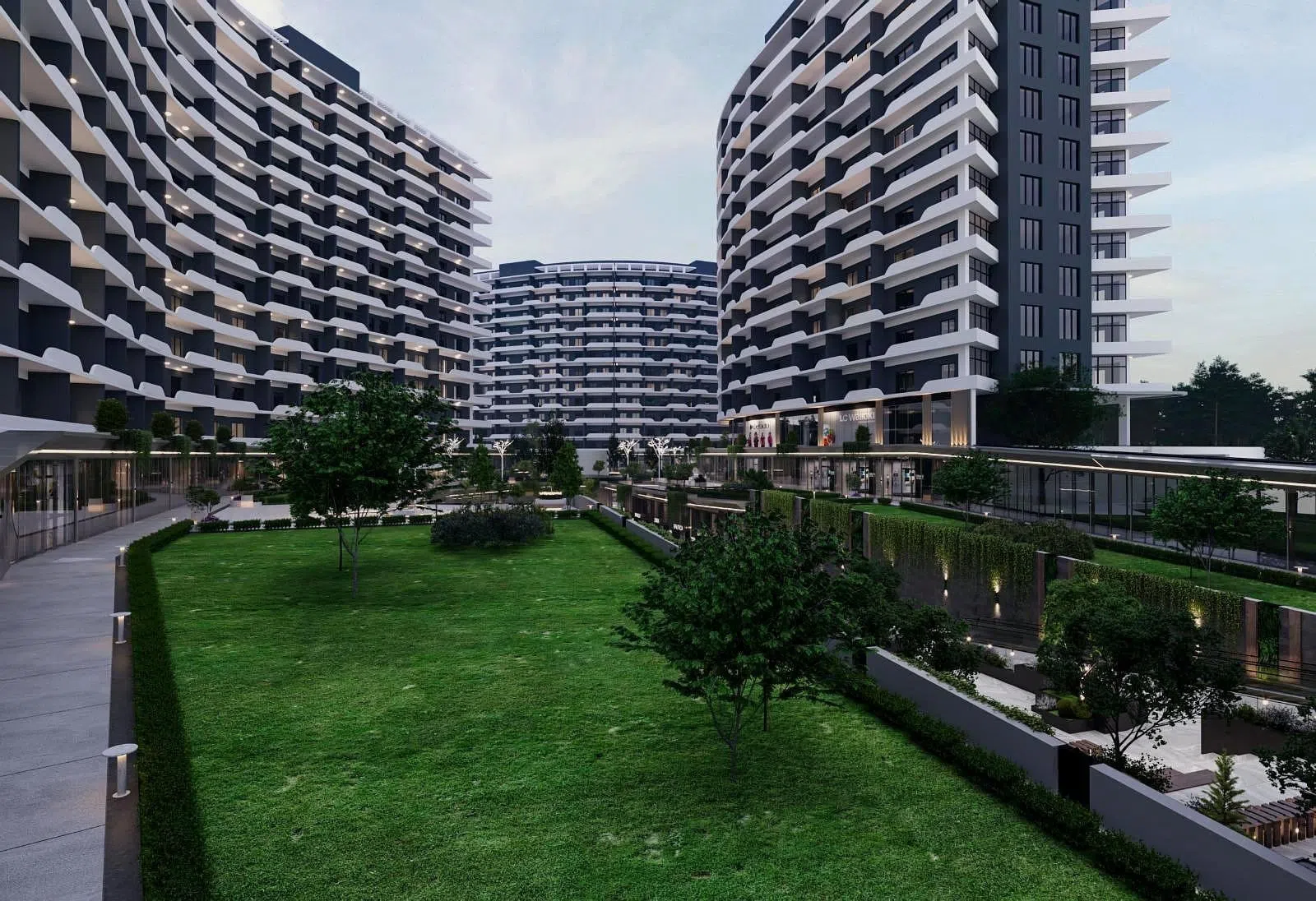 2 otaqlı mənzil 90.8 m² satılır