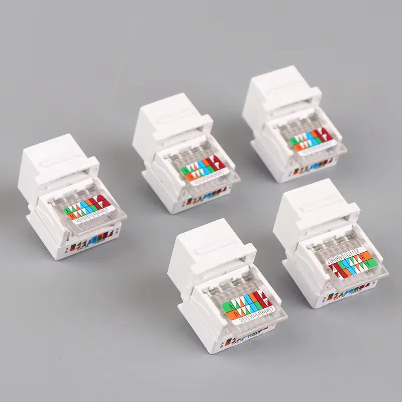 Сетевой разъем RJ45 без инструментов Keystone — şəkil 10