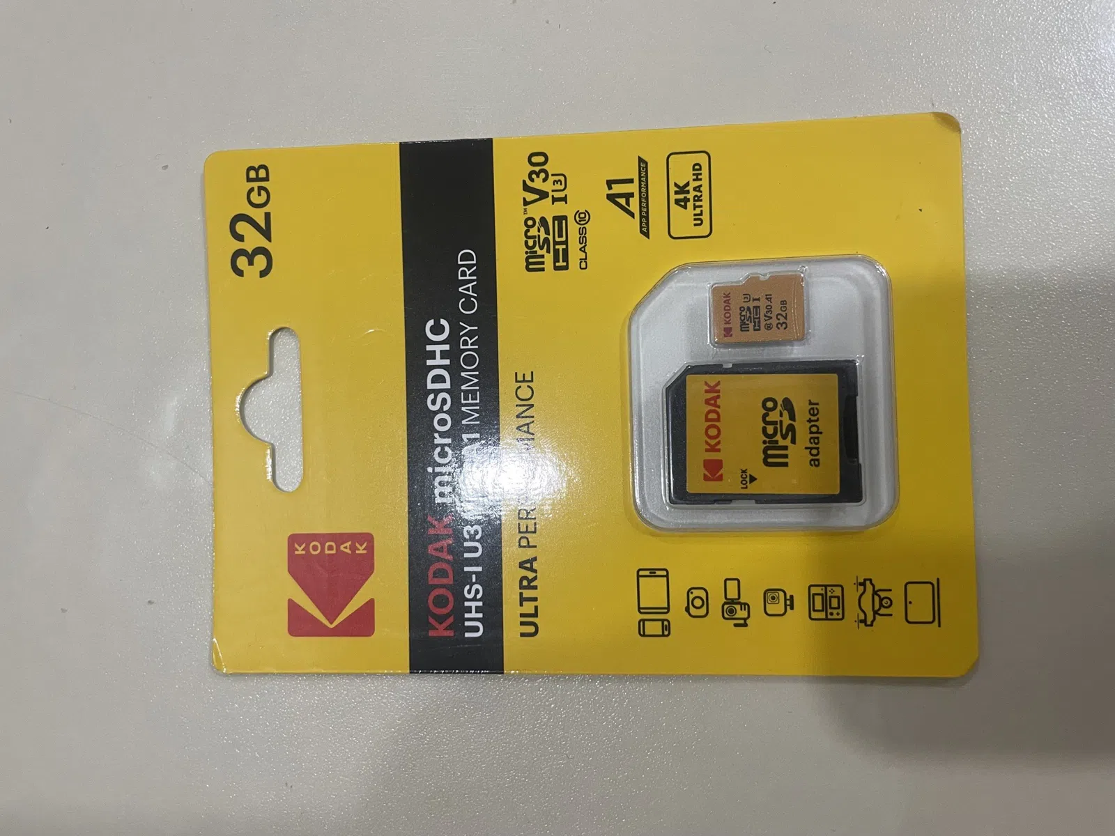 32 GB yaddaş kartı