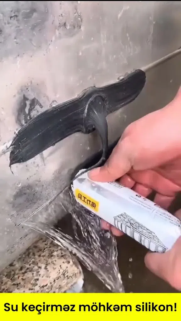 Silicone sealant - sausage glue - Tenderyard