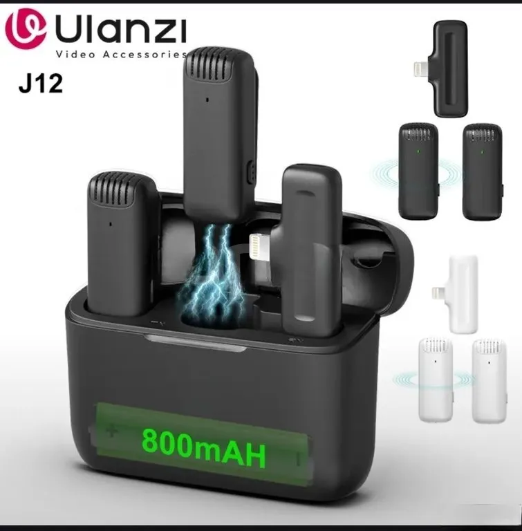 Ulanzi J12 yaxa mikrofonu — şəkil 1