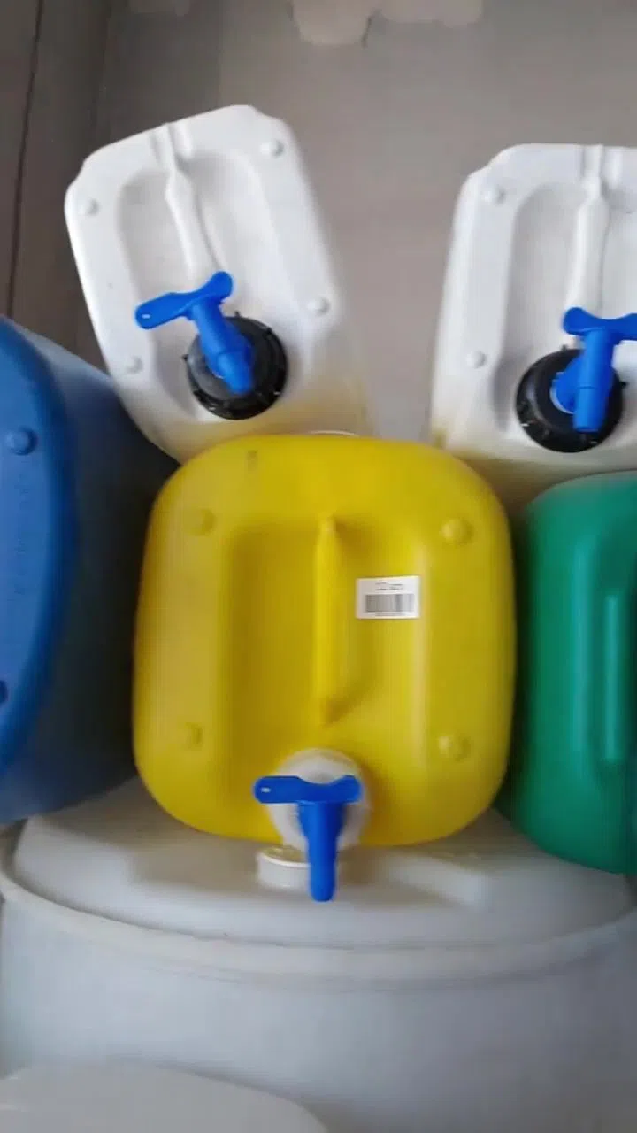 Kranlı plastik kanistr, 10-150 litr, HDPE material — şəkil 6