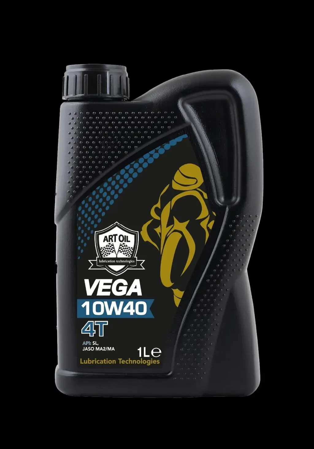 Art Oil Vega 10W-40 4T motosiklet mühərrik yağı, 1 litr — şəkil 1