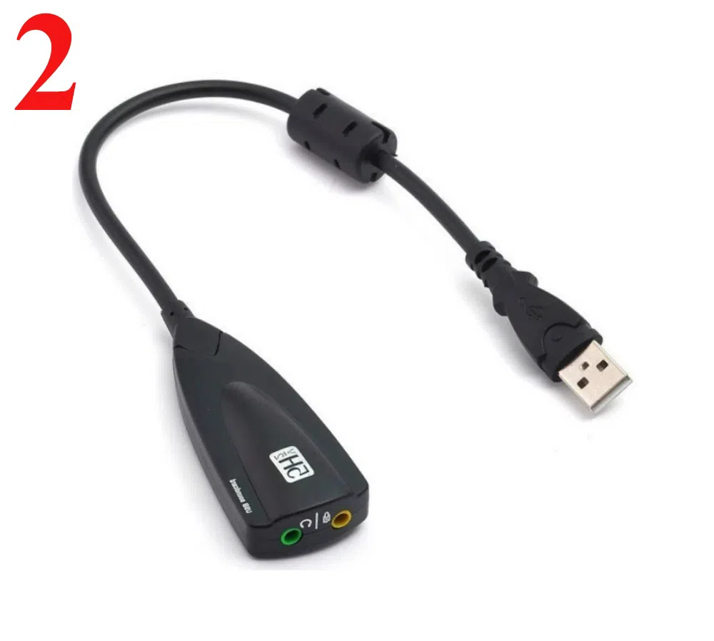 Audio Aksesuarları - AUX, USB Səs Kartları, Adapterlər — şəkil 5